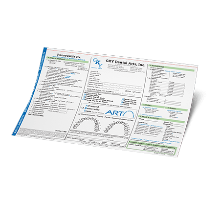 Removable Rx form